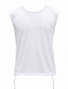 Childrens Tzitzit Sleeveless Undershirt - White