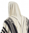 Traditional Yemenite Tallit with Net Fringes