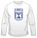 State of Israel Symbol Long Sleeved T-Shirt