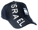 Allegiance to Israel - Black Cap with Flag