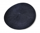 Womens Classic Blue Cotton Beret