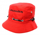 Jerusalem Bush Hat - Red