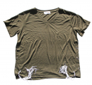 Adult Sports Tzitzit T-Shirt - Khaki