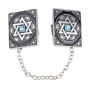 Tallit Clips - Magen David
