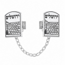 Tallit Clips - Jerusalem Wall Design