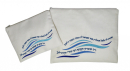 Ronit Gur Tallit and Tefillin Bags Set, Wave Design and Prayer Words - Off-white