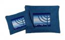 Ronit Gur Tallit and Tefillin Bags, Psalm Words and Menorah - Dark Blue