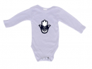 Hebrew Hamsa Baby Onesie