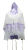 Ronit Gur Tallit Prayer Shawl Set, Purple Floral Band Decoration - Viscose