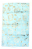 Womens Head Scarf, Song of Songs Verse with Harp Dove Images - Turquoise or Blue