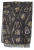 Womans Head Scarf, Ten Commandments and Tablets in Hebrew and English - Black