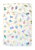 Womans Head Scarf, Seven Species Images and Biblical Verse  White