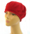 Womens Classic Red Cotton Beret