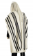 Talitnia+Traditional+Wool+Tallit+-++Black+%26+White+Stripes