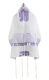 Ronit+Gur+Purple+Insert+Flower+Design+Tallit+Prayer+Shawl+Set+With+Bag+and+Kippah