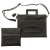 Black Faux Leather Tallit and Tefillin Bag  Embossed Design
