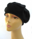 Womens+Classic+Black+Cotton+Beret