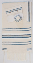 Weaving Creation Hand Woven Tallit Hochma - Wisdom