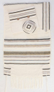 Weaving Creation Hand Woven Tallit Malchut - Royalty