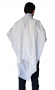 Gilboa Wool Tallit Light Weight Non Slip with White Strieps by Talitnia