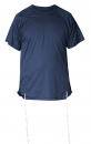 Dry-Fit Tzitzit T-shirt With Kosher Tzitzis in Dark Blue