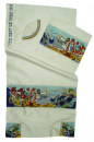 Silk "Noahs Ark" Tallit by Rikmat Elimelech